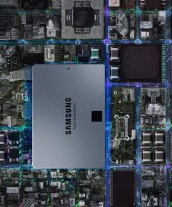 SAMSUNG 860 QVO 1TB Solid State Drive (MZ-76Q1T0B/AM) V-NAND, SATA 6Gb/s, Quality and Value Optimized SSD Single 36 81QMNYw QgL