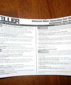 Moeller Water Separating Fuel Filter System (3/8" NPT, Cast Aluminum, Universal/Mercury/Yamaha) 16 81QMczzHC9L