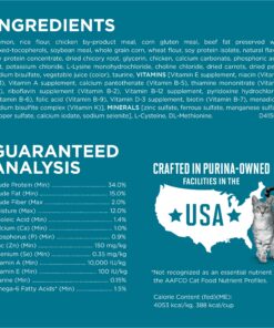 Purina ONE Natural Dry Cat Food, Tender Selects Blend With Real Salmon - 16 lb. Bag 16.00 Pound (Pack of 1) 34 81QOB8fiNwL