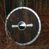 Museum Replicas Viking Shield Steel and Dark Brown by Windlass 59 81QOG0Bpz2L