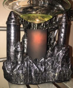 Mythical Winged Dragon Guarding Castle Electric Oil Warmer or Wax Tart Burner for Decorative Medieval & Gothic Decor Statues and Figurines As Aromatherapy Essential Scented Oil Gifts for Dragon Lovers 29 81QPTdDHHDL