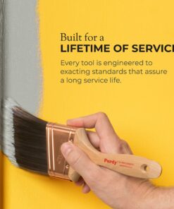 Purdy 144380520 XL Elite Series Sprig Flat trim Paint Brush, 2 inch One Size Brown 11 81QPXk0AYCL