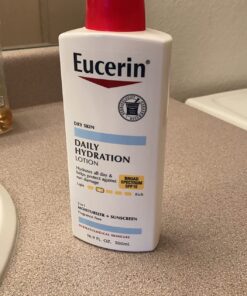 Eucerin Daily Hydration Lotion with SPF 15 - Broad Spectrum Body Lotion for Dry Skin - 16.9 fl. Oz. Pump Bottle (Pack of 3) 7 81QQavw36AL