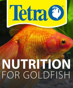 Tetra Goldfish Flakes, Nutritionally Balanced Diet For Aquarium Fish, Vitamin C Enriched Flakes, 4.52 lbs oz 29 81QRNn349L