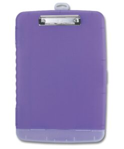 Officemate Slim Clipboard Storage Box, Purple (83305) (1 Clipboard) Translucent Purple 22 81QRgAMHSFS
