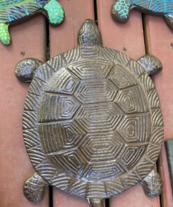 Sunset Vista Designs Cast Iron Turtle Garden Stepping Stone, 13-Inch long 24 81QS5N0e3JL
