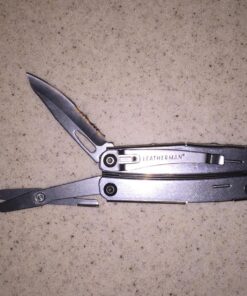 LEATHERMAN, Wingman Multitool with Spring-Action Pliers and Scissors, Stainless Steel with Nylon Sheath 63 81QScsKyrSL