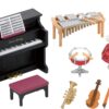 Calico Critters School Music Set 9 81QTH6RbEEL