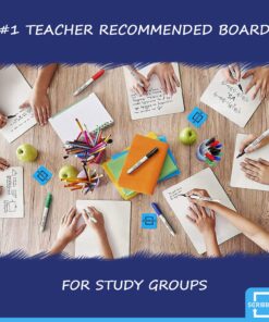 Scribbledo 6 Pack Small White Board Dry Erase Classroom Pack Boards 9"x12” Personal Whiteboards for Students Teachers School Supplies Lapboards l 6 Mini Whiteboard Erasers Included Set of 6 Boards & 6 Erasers 28 81QY5q da9L
