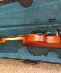 Mendini By Cecilio Violin For Beginners, Kids & Adults - Beginner Kit For Student w/Hard Case, Rosin, Bow - Starter Violins, Wooden Stringed Musical Instruments 4/4 MV300 Antique 60 81QZiccoWqL