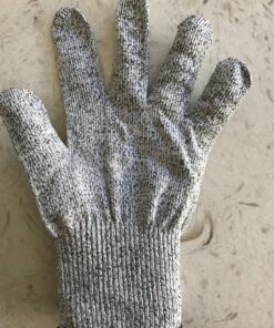 Dowellife Large Grey Protective Gloves with Cut Resistance, Machine Washable Large (Pack of 1) Original 32 81QalWjq 4L