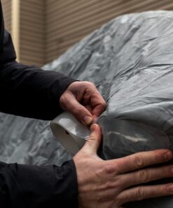 Duck Brand All Weather Indoor/Outdoor Repair Tape, Clear, 1.88-Inch x 100-Feet, Single Roll, 281230 16 81QdM2auTfL