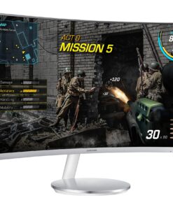 SAMSUNG IT LC27F591FDNXZA SAMSUNG C27F591 27-Inch FHD 1080p Curved Monitor (Built-in Speaker Included) New 32 81QdVpnx 6L