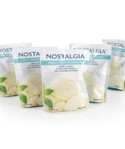 Alternative view of Nostalgia Premium Ice Cream Mix, 8 (8-Ounce) Packs, Makes 16 Quarts Total Vanilla