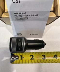 IMDEN Bluetooth 5.0 FM Transmitter for Car, 3.0 Wireless Bluetooth FM Radio Adapter Music Player FM Transmitter/Car Kit with Hands-Free Calling and 2 USB Ports Charger Support USB Drive 43 81Qg3p5ebrL