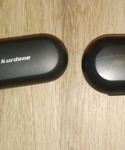 kurdene Bluetooth Wireless Earbuds, S8 Deep Bass Sound 38H Playtime IPX8 Waterproof Earphones Call Clear with Microphone in-Ear Bluetooth Headphones Comfortable for iPhone, Android Small Black 30 81Qg6Jb RL