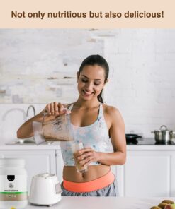 Detox Organics Chocolate Superfood Powder, Detox Cleanse for your Body, Bloating Relief, Immune Support Supplement Smoothie Detox Mix, Greens Blend Superfood, Low Carb, Vegan, Soy Free, Dairy Free 25 81QiVj0BS3L