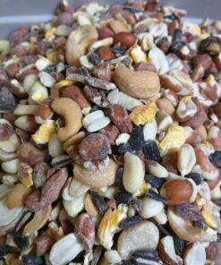 Lyric Fruit and Nut Wild Bird Seed - High Energy Wild Bird Food Mix - Attracts Woodpeckers, Chickadees & Other Songbirds - 5 lb bag 5.00 Pound (Pack of 1) 44 81Qk9WaWQhL