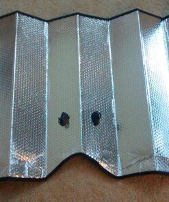 Big Hippo Front Car Sunshade Windshield-Jumbo/Standard Sun Shade Keeps Vehicle Cool-UV Ray Protector Sunshade-Easy to Use Sun Shade-Silver(55.16"X 27.5") Silver 55.16"*27.5" 43 81QliulgML