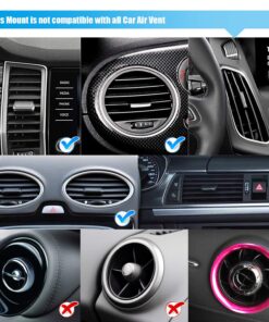 WixGear Universal Twist-Lock Air Vent Magnetic Car Mount Holder, for Cell Phones with Fast Swift-snap Technology 27 81Qm5P6B1L