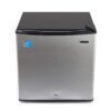 Whynter CUF-112SS Mini, 1.1 Cubic Foot Energy Star Rated Small Upright Freezer with Lock, Stainless Steel Stainless Steel -1.1 Cubic Feet 19 81QmEkaVx0L