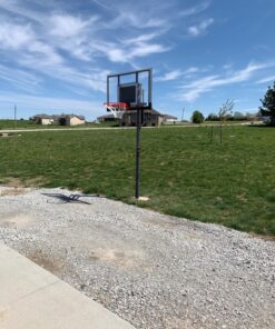 Lifetime Adjustable Basketball Hoop (54-Inch Polycarbonate) In-Ground Basketball System 24 81QoPMiPqL
