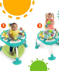 Alternative view of Bright Starts Bounce Bounce Baby 2-in-1 Activity Center Jumper & Table - Playful Pond (Green), 6 Months+