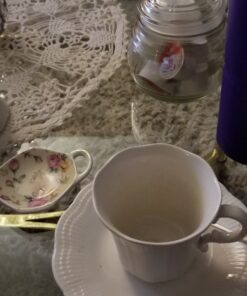 Gracie China Tea Bag Caddy Holder, Set of 4 (Rose Chintz) 17 81QpcDVFzcL