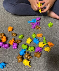 Learning Resources Wild About Animals Jungle Counters, Counting & Sorting Toy, 72 Pieces, Ages 3+ 22 81Qq6f6oTCL