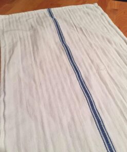 Liliane Collection 13 Blue Kitchen Dish Towels - 27" x 14" 2-ply Commercial Grade Absorbent 100% Cotton Kitchen Towels - Classic Herringbone Tea Towels 34 81Qr2RgZ6RL