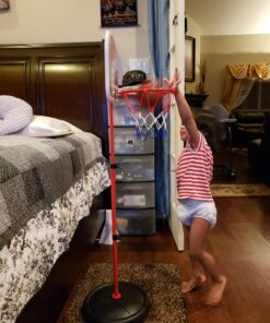 Basketball Hoop for Kids Toy Set | Adjustable Height Stand 2-4 ft | Indoor & Outdoor Play for Toddler Boy & Girl 26 81Qr9a7H0XL