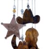 Sunset Vista Designs Horsing Around Western Wind Chime, Small 27 81QsyPLAwdL