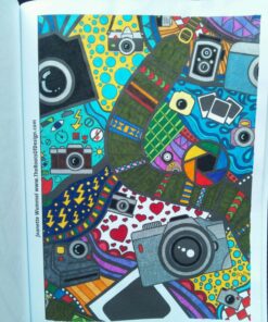 Adult Coloring Book Treasury: 110 illustrations from 55 artists 57 81QtQq6fNaL