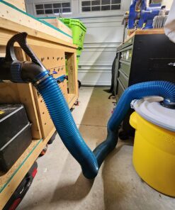 Eagle 20 Gallon Salvage Barrel Drum with Metal Ring Lever-Lock Lid, 21" Height, 21" Diameter, Blow-Molded HDPE, Yellow, 1654 51 81QtxCElZL