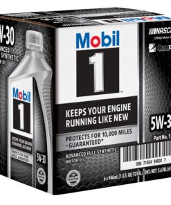 Mobil 1 Advanced Full Synthetic Motor Oil 5W-30, 6-pack of 1 quarts 1 Quarts(6-Pack) 21 81QuzGit0gS