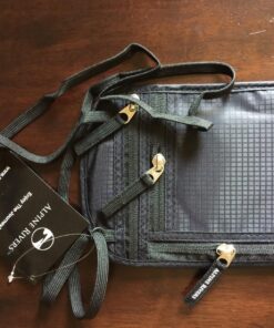 Neck Wallet Travel Pouch & Passport Holder - RFID Blocking plus 5 RFID Sleeves Deluxe Black Premium 28 81QxUPVFlyL 1