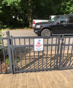 No Lifeguard On Duty Swim at Your Own Risk Sign, Pool Sign, 10x14 Heavy 0.40 Aluminum Weather/Fade Resistant, Easy Mounting, Indoor/Outdoor Use, Made in USA 24 81QxaHHBH4L