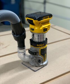 DEWALT Router Dust Collection Adapter for Fixed Base Routers (DNP615) 35 81Qy4wmnzuL