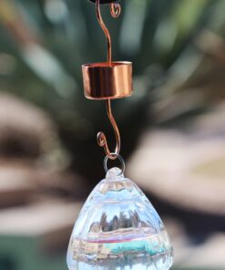 Skinny Ant Moat with Guard for Hummingbird Feeders - Gets Rid of Ants Fast in Nectar Feeder. All Natural & No Chemicals Needed. 27 81R1fJBB0PL