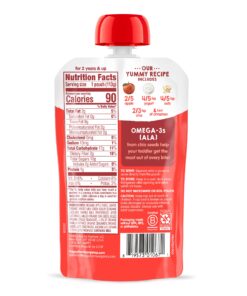 Happy Tot Organics Super Morning Stage 4, Apple Cinnamon, Yogurt, Oats + Super Chia, 4 Ounce Pouch (Pack of 8) packaging may vary Apple Cinnamon, Yogurt, & Oats 4 Ounce (Pack of 8) 14 81R2a7wjo8L