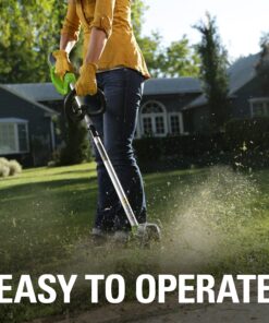 Greenworks 40V Cordless String Trimmer and Leaf Blower Combo Kit, 2.0Ah Battery and Charger Included 12" Trimmer + Blower (2.0Ah) 33 81R2cMNK8RS