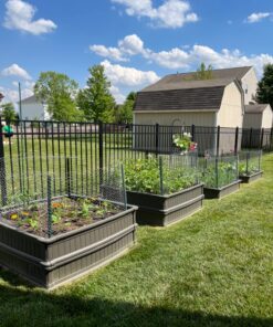 Lifetime 60069 Raised Garden Bed Kit, 4 by 4 Feet, Pack of 3 56 81R3vB3zBUL