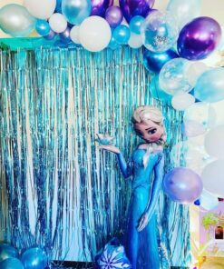 Frozen's Elsa The Snow Queen Airwalker Birthday Balloons Decoration - 57" Inches 27 81R4VrmkLeL