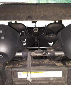 Pyle 6.5 Inch Dual Marine Speakers-2 Way IP44 Waterproof, Weather Resistant Outdoor Audio Stereo Sound System with 200 Watt Power and Poly Mica Cone and Butyl Rubber Surround-1 Pair - PLMRB85 (Black) Black Frustration-Free Packaging 28 81R57u3ubAL