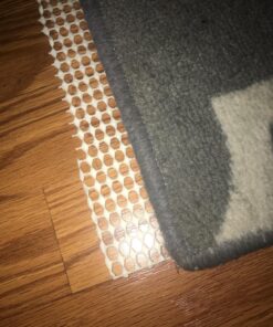 The Original Gorilla Grip Extra Strong Rug Pad Gripper, 5x7 FT, Grips Keep Area Rugs in Place, Thick Slip and Skid Resistant Pads for Hard Floors Under Carpet Mat Cushion and Hardwood Floor Protection 5' x 7' 45 81R6duGWpAL
