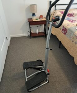 Sunny Health & Fitness Smart Twist Stair Stepper Machine with Handlebar, Space Saving, w Optional SunnyFit® App Enhanced Connectivity Orginal 27 81R6we5 diL 1