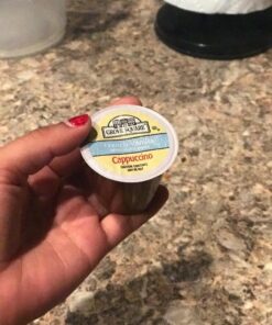 Grove Square Cappuccino Pods, French Vanilla, Single Serve , 24 Count (Pack of 1) 24 Count (Pack of 1) 35 81R7SLUEzpL