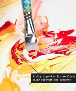 Liquitex Professional Heavy Body Acrylic Paint, 4.65-oz (138ml) Tube, Titanium White 4.65-oz Tube 15 81R9PRiWUxL