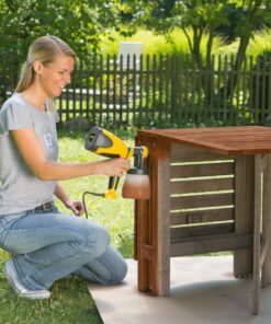 Wagner Spraytech 0417005 HVLP Control Spray Stain Sprayer, Ideal for Staining and Sealing Decks, Fences, and Lattice Painter 22 81R9pXBfkL