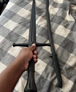 Honshu Polypropylene Bokken Training Sword - Style Options | Blunt Longsword | Practice Swords for Sparring | Balanced & Weighted for Real Feel | Virtually Indestructible | Great for Cosplay Broadsword 31 81RACDl5X0L